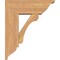 Ekena Millwork Legacy Traditional Smooth Bracket w/ Offset Brace, Western Red Cedar, 7 1/2"W x 20"D x 24"H BKT0806X20X24LEC01SWR - alternate 3
